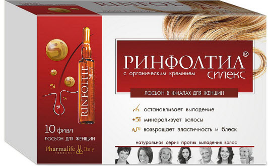 Rinfoltil Silex con silicona para la caída del cabello